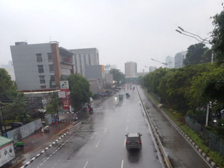Sebagian Jakarta Akan Diguyur Hujan Ringan 