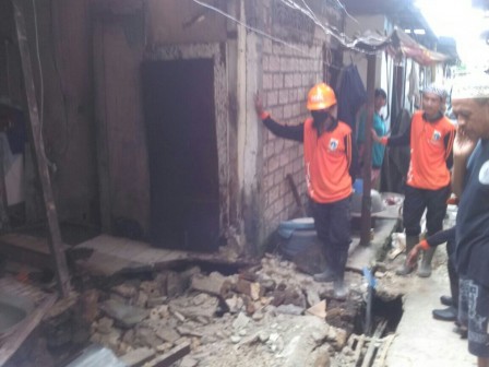 BPBD: Dua Bangunan di Jakarta Rusak Akibat Gempa