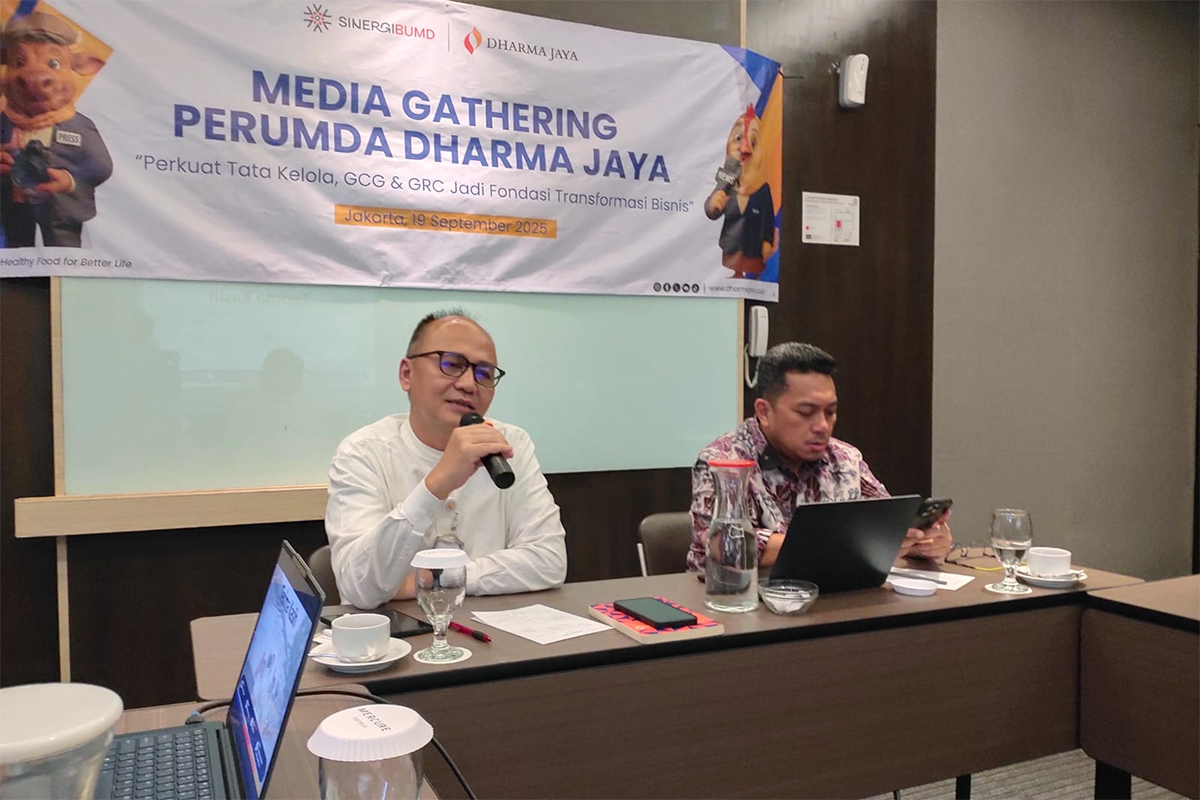 Media gathering Perumda Dharma Jaya