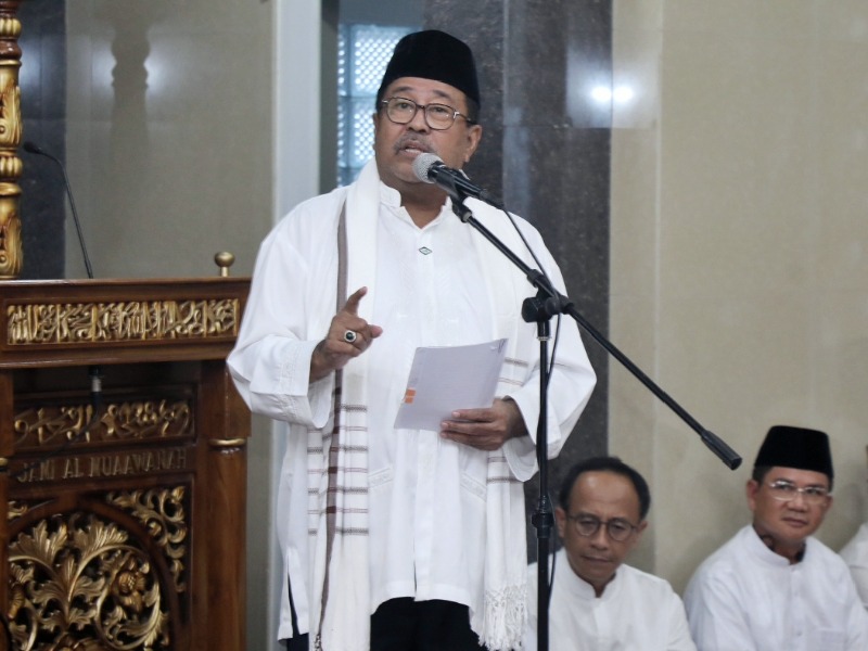 Safari Ramadan Perdana Pemprov, Wagub Kunjungi Masjid di Kenari