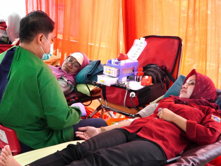 PMI Gelar Aksi Donor Darah di 8 Kecamatan se-Jakpus
