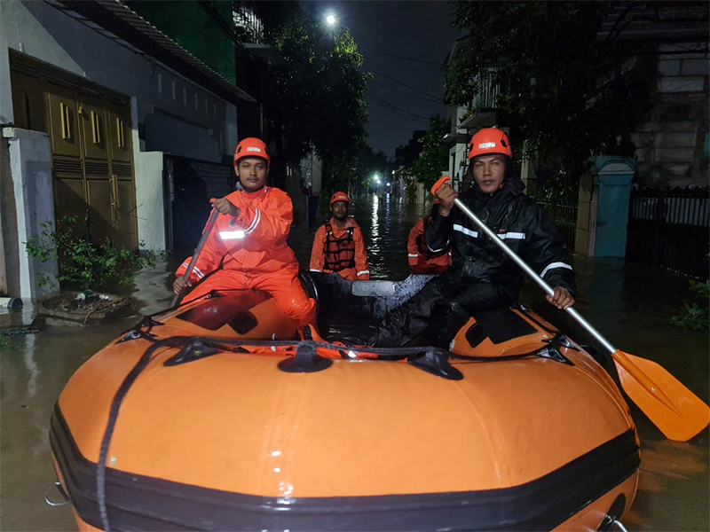  Genangan di Jaktim Mulai Berangsur Surut