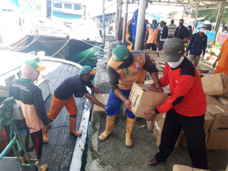 Kelurahan Pulau Tidung Terima 1.756 Paket Bantuan Sosial