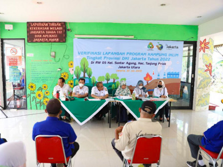 Tim Verifikator ProKlim DKI Tinjau Dua Kelurahan di Jakut 