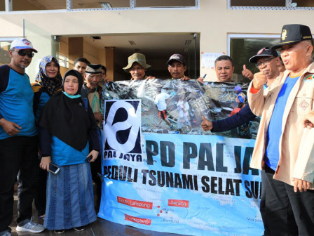  PD PAL Jaya Berikan Bantuan Kepada Korban Tsunami Banten 