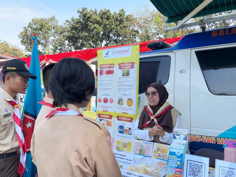 SAKA POM DKI Jakarta Gelar Stand Edukasi di Hari Pramuka Nasional