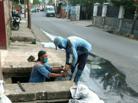 Satgas Sumber Daya Air di Delapan Kecamatan Gelar Kerja Bersama 