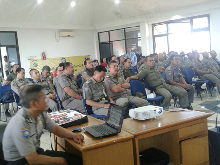        50 Satpol PP Ikut Sosialisasi Pencegahan Narkoba Berbasis IT