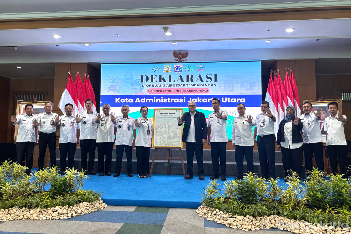 Pemkot Jakarta Utara Capai Target Stop BABS 100 Persen 
