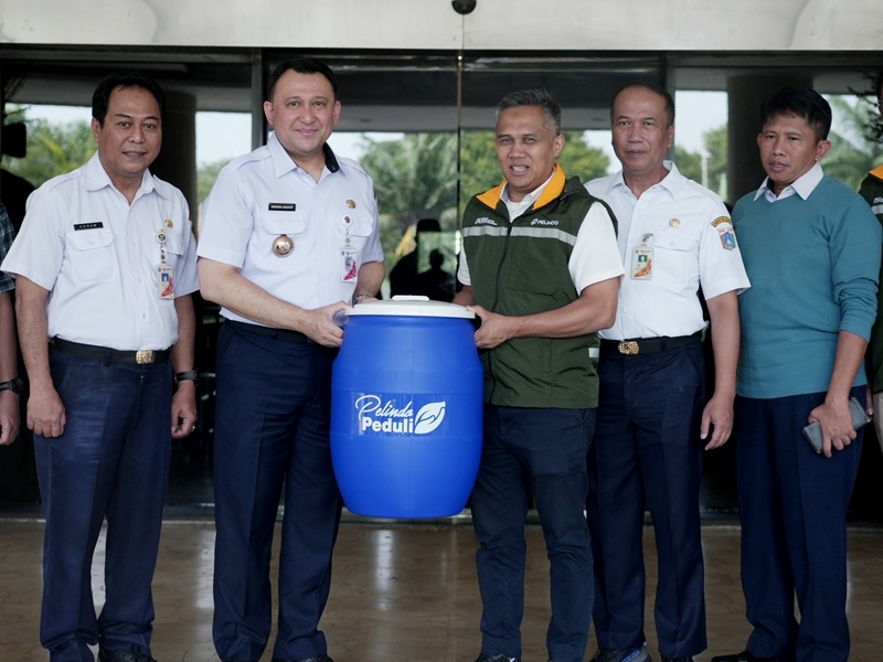 Pemkot Jakarta Utara Terima Bantuan 200 Tong Sampah Pilah