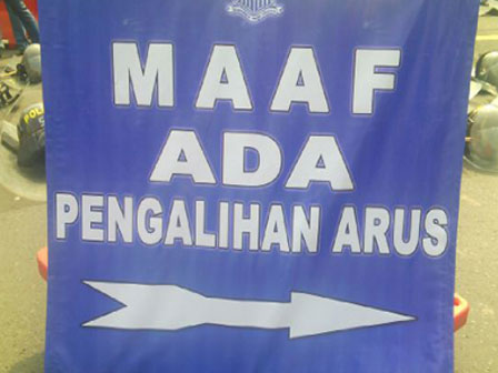 pengalihan arus