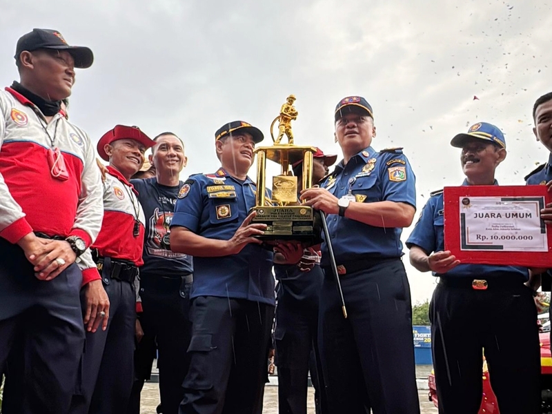 Sudin Gulkarmat Jaksel Raih Juara Umum di JFF 2025