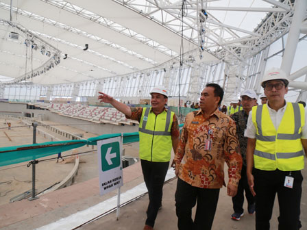  Sekda Tinjau Wisma Atlet Asian Games 2018 