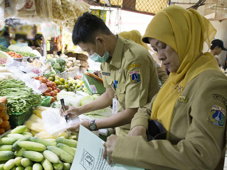 Sudin KPKP Jaksel Periksa Keamanan Pangan di Empat Pasar