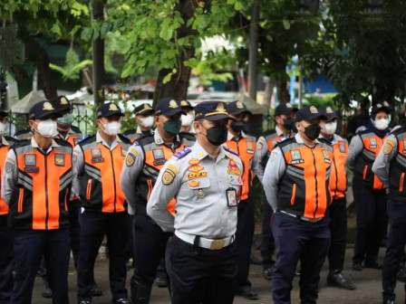 Dishub Siagakan Personel Lakukan Pengamanan Lalin Selama Aksi Unjuk Rasa 