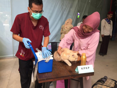  Pemilik HPR Akui Sangat Terbantu Vaksinasi Sudin KPKP Jakarta Selatan 