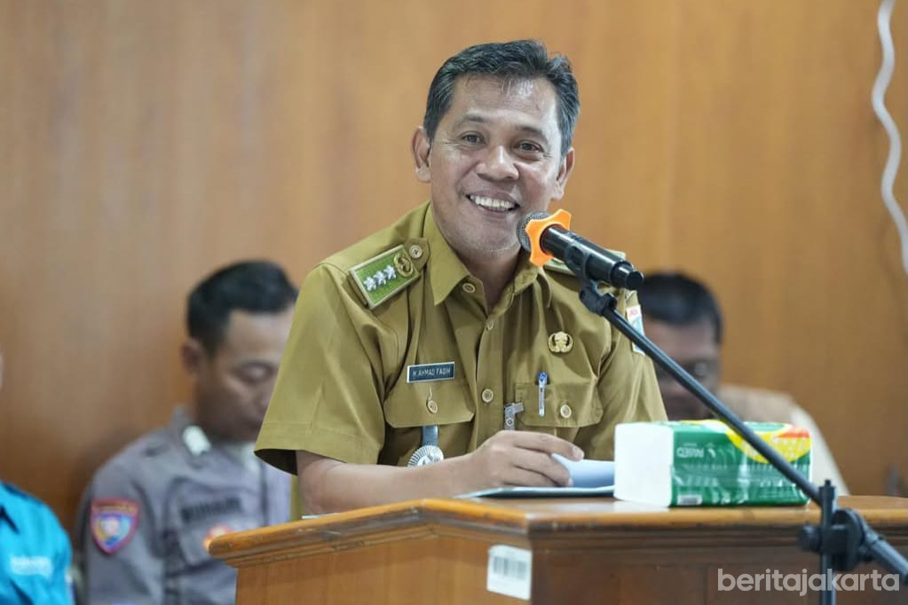 Camat Cengkareng, Ahmad Faqih melakukan upaya antisipasi kerawanan tawuran di Duri Kosambi