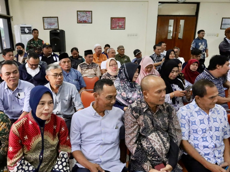 Ratusan Peserta Hadiri Serap Aspirasi Dekot di Kecamatan Tanah Abang