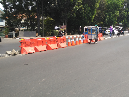 Empat Putaran Balik di Jalan Saharjo di Tutup Permanen 