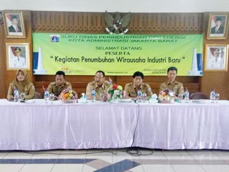 Walikota Jakbar Buka Pelatihan Wirausaha Industri Baru di Kalideres 