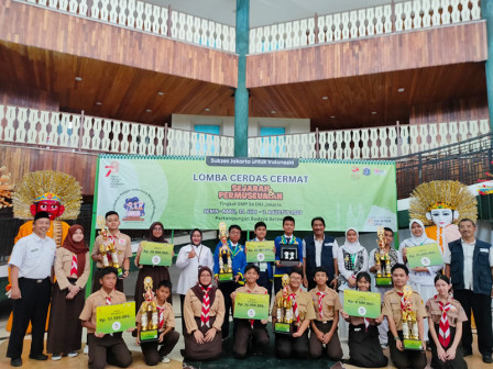  Juara 1 Provinsi, SMPN 255 Wakili DKI Lomba Cerdas Cermat Museum Tingkat Nasional 