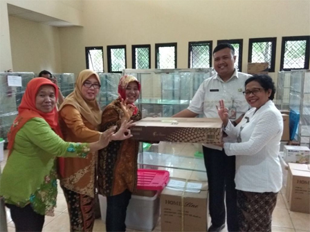 Peserta OK OCE Binaan DKPKP Dapat Bantuan Alat Pengolah Hasil Pertanian