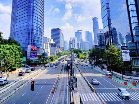 Langit Jakarta Dominan Cerah Berawan Hari In