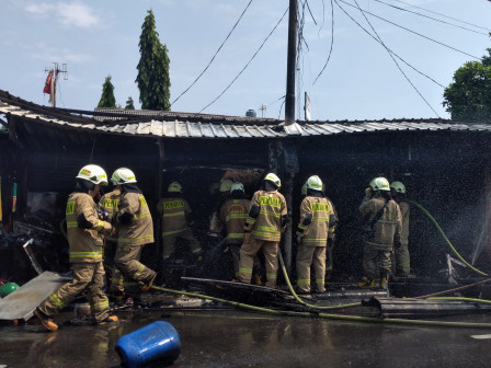 Kebakaran di Rawamangun Diduga Akibat Kompor Gas Elpiji 