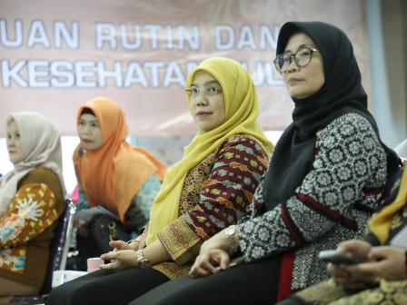 Pertin DWP DKI Jakarta Dibarengi Sosialisasi Kesehatan Tulang