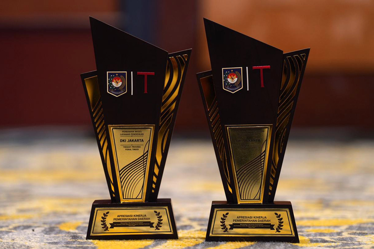 Pemprov DKI sabet dua penghargaan di Ajang Apresiasi Kinerja Pemda 2025