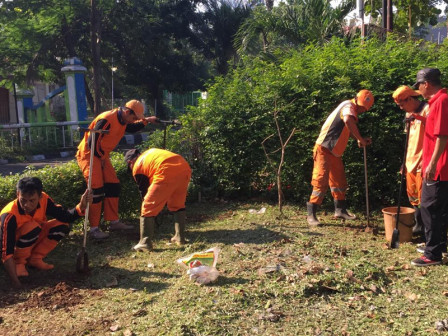 5.500 Lubang Resapan Biopori Sudah Dibangun di Kelurahan Pondok Bambu