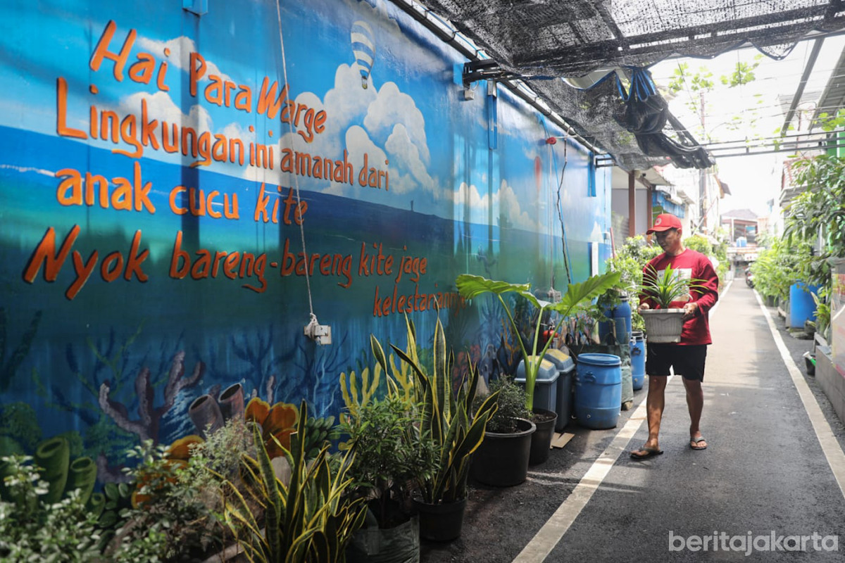 Warga Malaka Jaya Hadirkan Gang Hijau Penuh Inovasi 