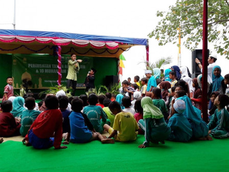 Kelurahan Pulau Untung Jawa Gelar Santunan Yatim 