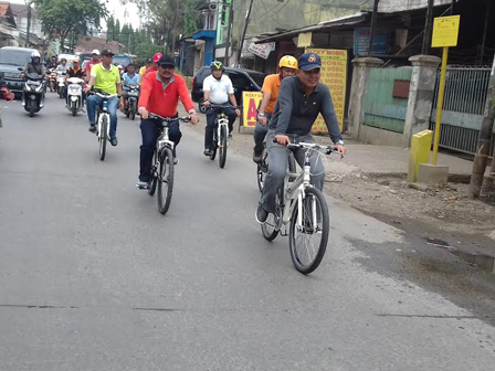 Walkot Jakut Minta Utilitas di Jl Plumpang Raya Yang Rusak Segera Diperbaiki