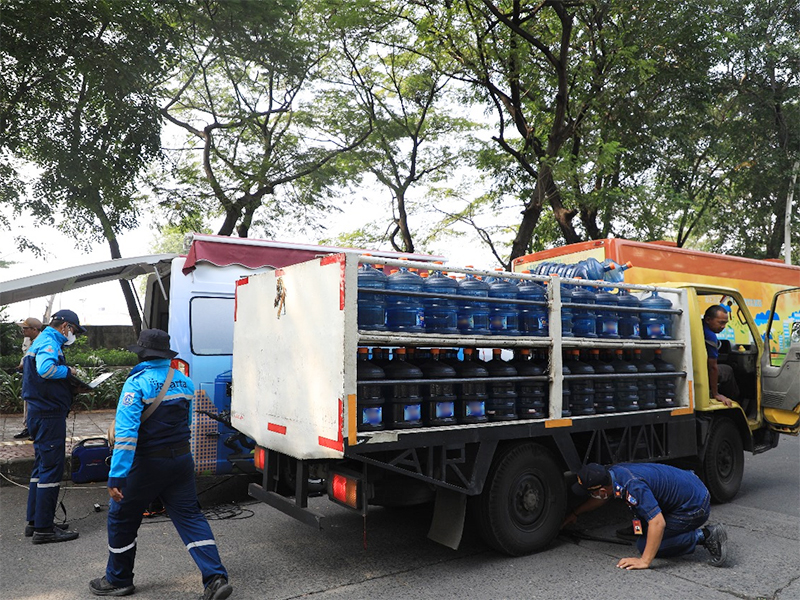  Penegakan Hukum Kendaraan Berat Pelanggar Uji Emisi Terus Dilakukan