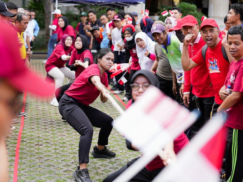 Beragam Lomba HUT RI ke-80 Meriahkan Primadona Jakut