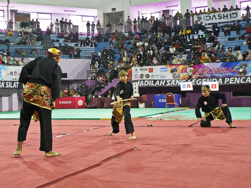 1.430 Atlet Ikuti Kejuaraan Pencak Silat di GOR Ciracas