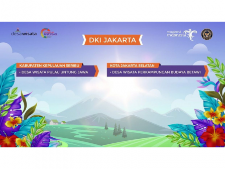 Dua Destinasi Wisata di Jakarta Masuk 50 Besar Anugerah Desa Wisata Indonesia