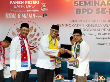 Food Station Tjipinang Jaya Rasakan Manfaat Sinergitas Dengan Bank DKI