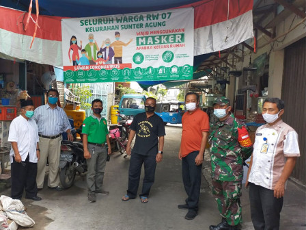 Pasar Bambu Kuning Dilengkapi Perangkat Penelusuran COVID-19