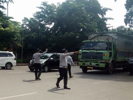 123 Kendaraan Terjaring Razia Gabungan di Jaktim