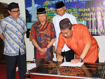 Pemprov DKI Beri Lahan Pengganti Wakaf Masjid 