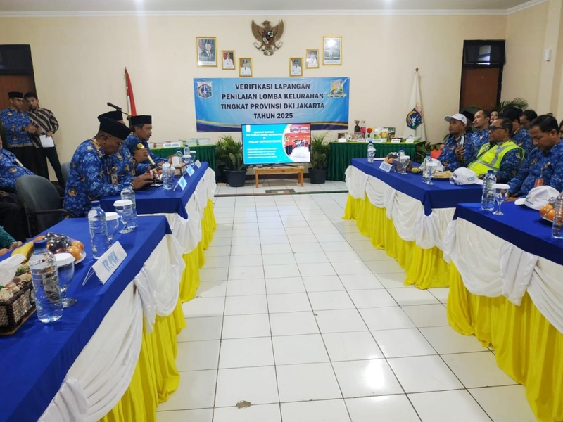 Tim Verlap Lomba Kelurahan Tingkat Provinsi Sambangi Pulau Untung Jawa