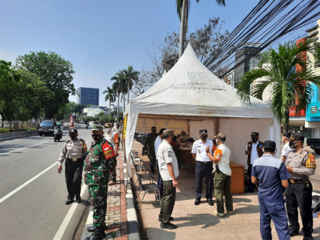  19 Warga Terjaring Operasi Tibmask di Jalan Panjang