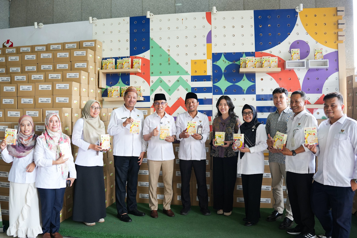 Baznas Bazis DKI terima bantuan CSR berupa makanan bayi dari Yummy Bites PT Leon Boga Sentosa