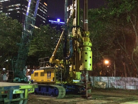 Lokasi Groundbreaking Flyover Semanggi Dipersiapkan