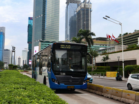 Semua Layanan Transjakarta Kembali Beroperasi