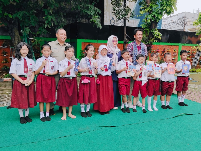 Sudin Pusip Jakpus, Roadshow, Literasi, SDN 02, Cideng