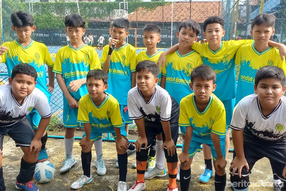 Tim fustal dari Kelurahan Pondok Bambu