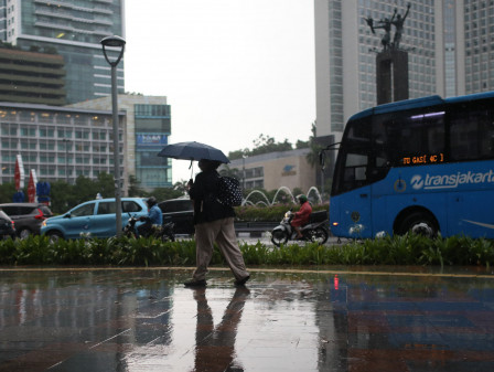 Sebagian Wilayah Jakarta Potensi Diguyur Hujan 